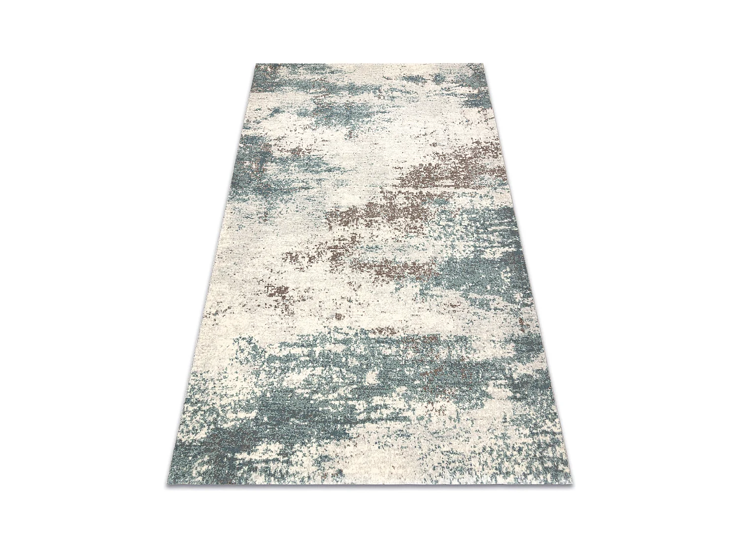 Tapis en laine ABBY 486.28.LA111 OSTA Vintage, moderne beige / bleus 160x240 cm