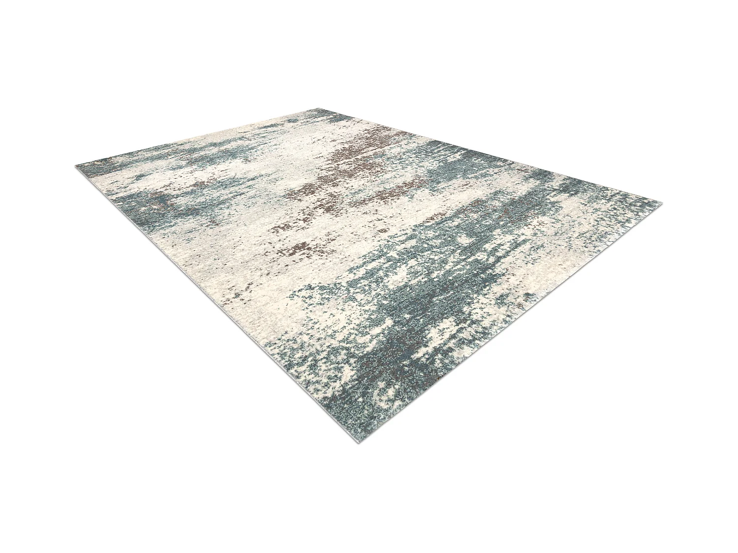 Tapis en laine ABBY 486.28.LA111 OSTA Vintage, moderne beige / bleus 160x240 cm