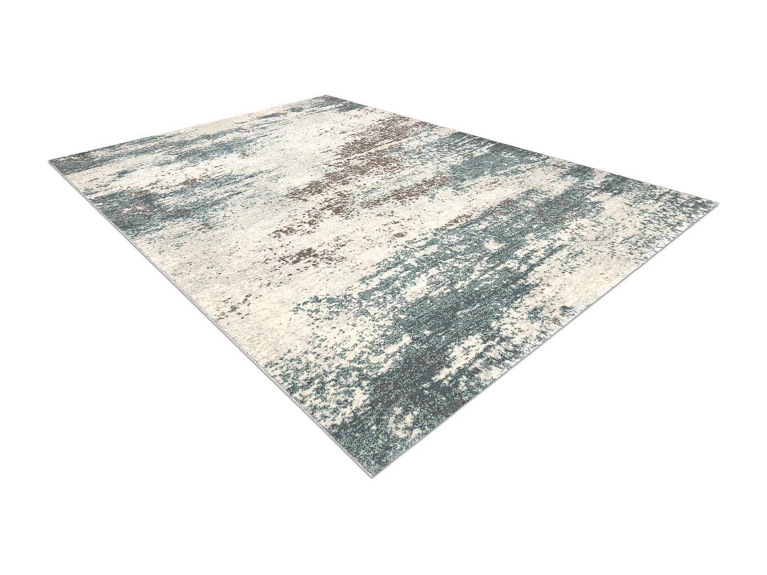 Tappeto in lana ABBY 486.28.LA111 OSTA Vintage, moderno beige / blu 160x240 cm