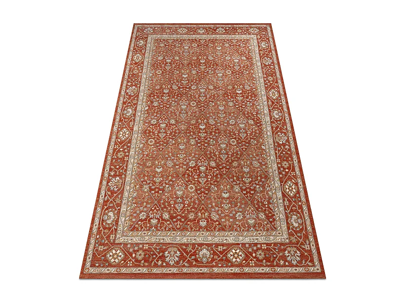 Tapis en laine SOHO 477.27.LA300 OSTA - Losange, cadre géométrique n 200x300 cm