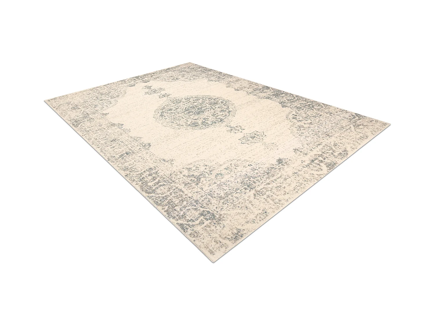 Tapis en laine ABBY 486.24.LA100 OSTA Ornement, cadre classique beige  240x340 cm