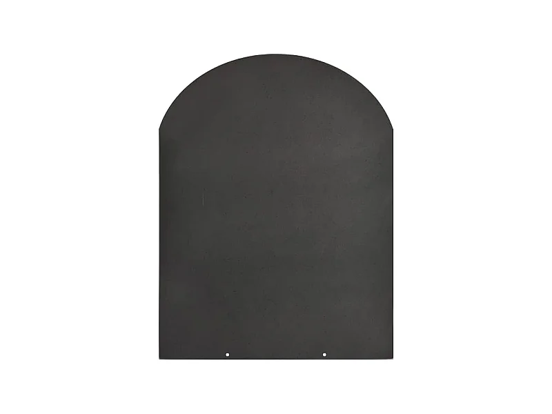 Plateforme de protection de sol pour poêles à bois et pellets en acier 80x60