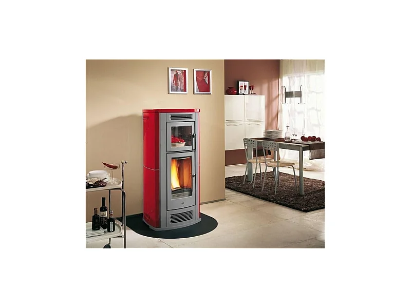 Plateforme de protection de sol pour poêles à bois et pellets en acier 80x60