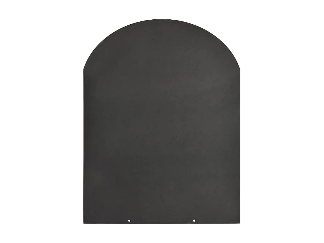 Plateforme de protection de sol pour poêles à bois et pellets en acier 80x60