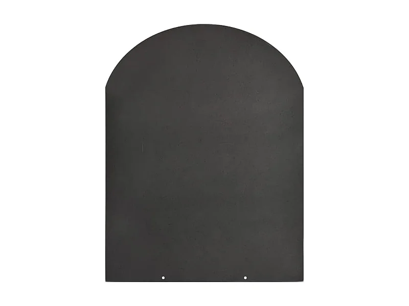 Plataforma de proteção de piso para fogões a lenha e pellets em aço 80x60