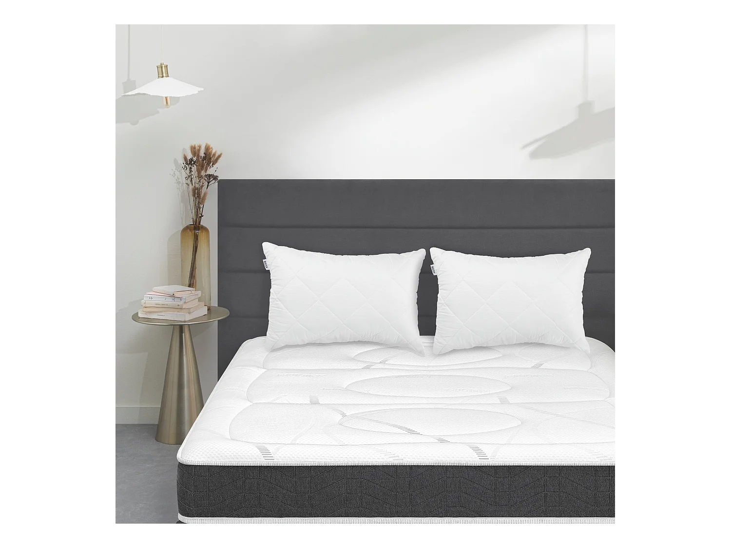Pack couette mi-saison 260x240 et oreiller Bultex