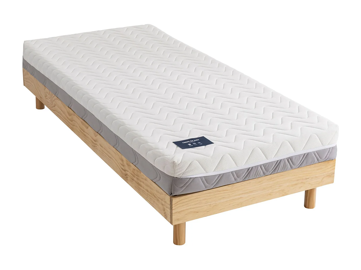 Matelas mousse recyclée 17 cm - Conscience - 80x190