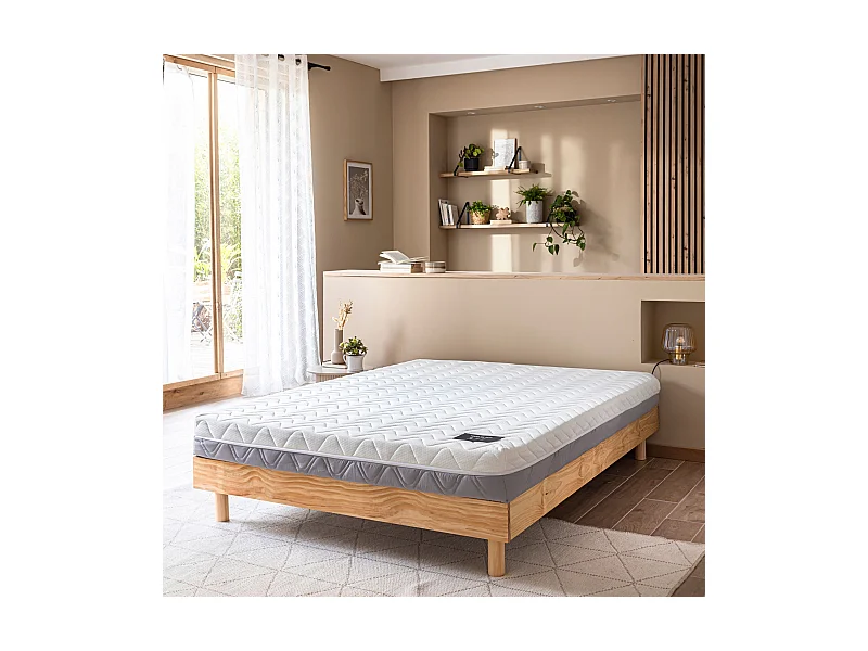 Matelas mousse recyclée 17 cm - Conscience - 130x190