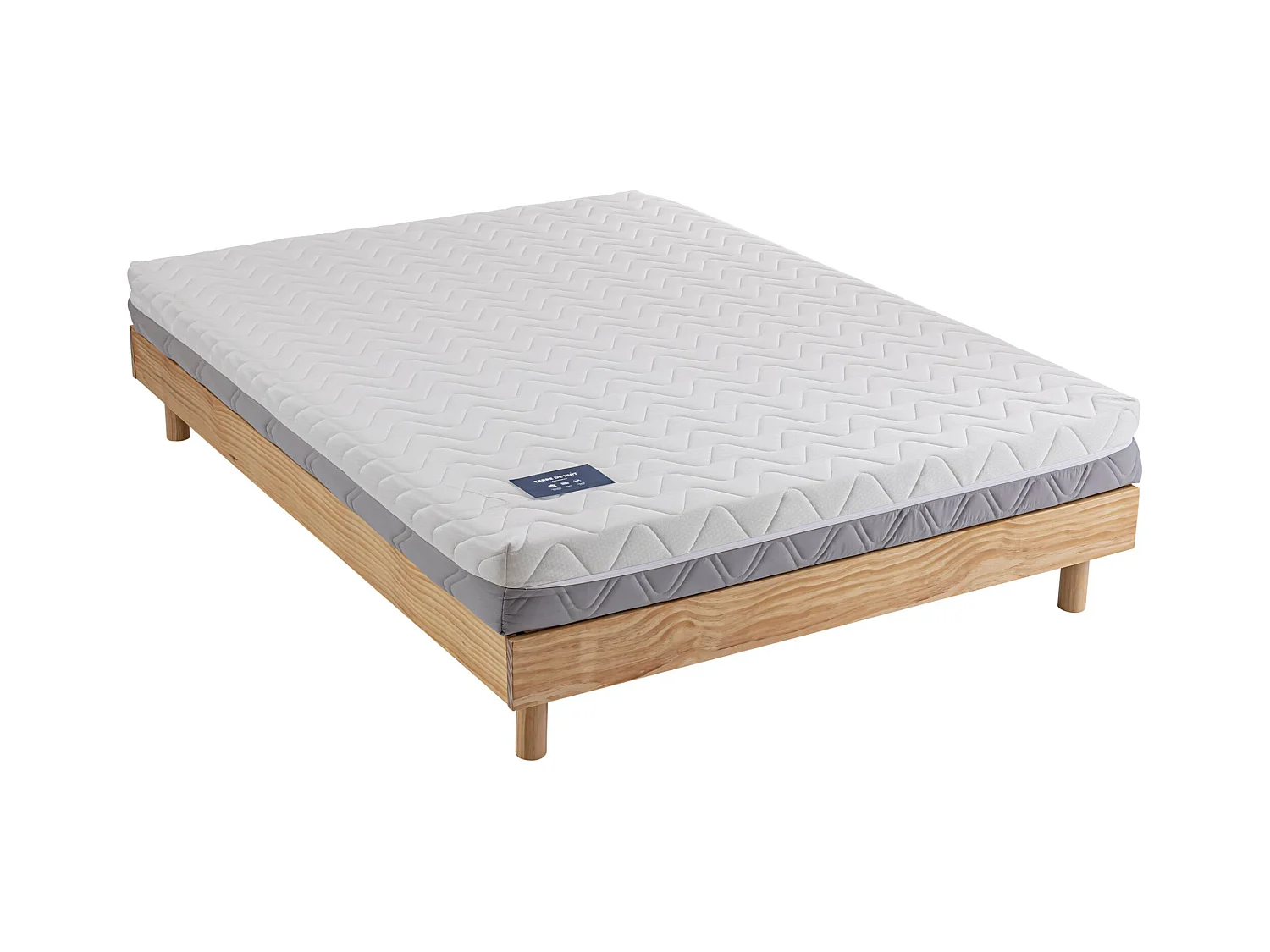 Matelas mousse recyclée 17 cm - Conscience - 140x190