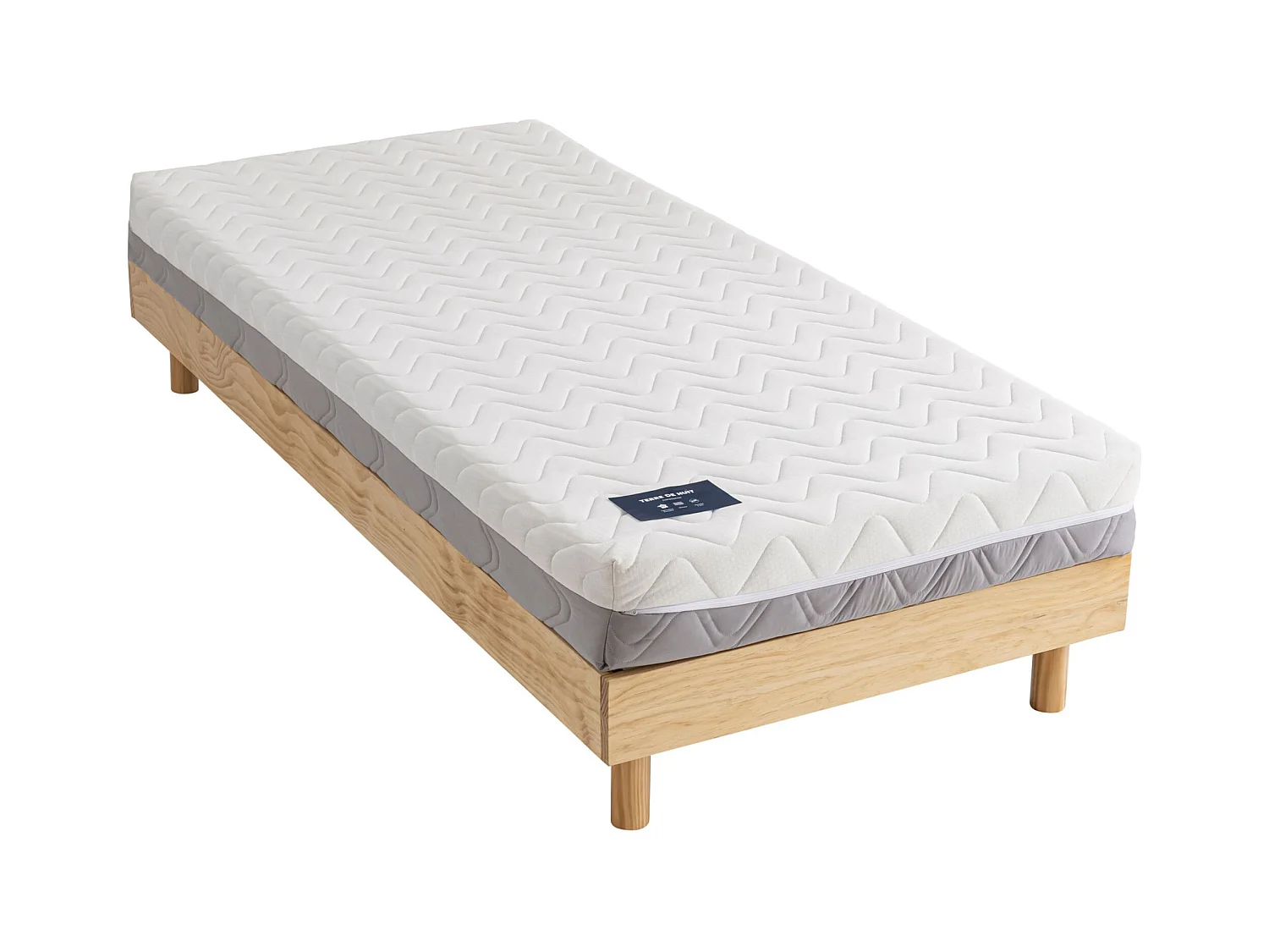 Matelas mousse recyclée 17 cm - Conscience - 70x190