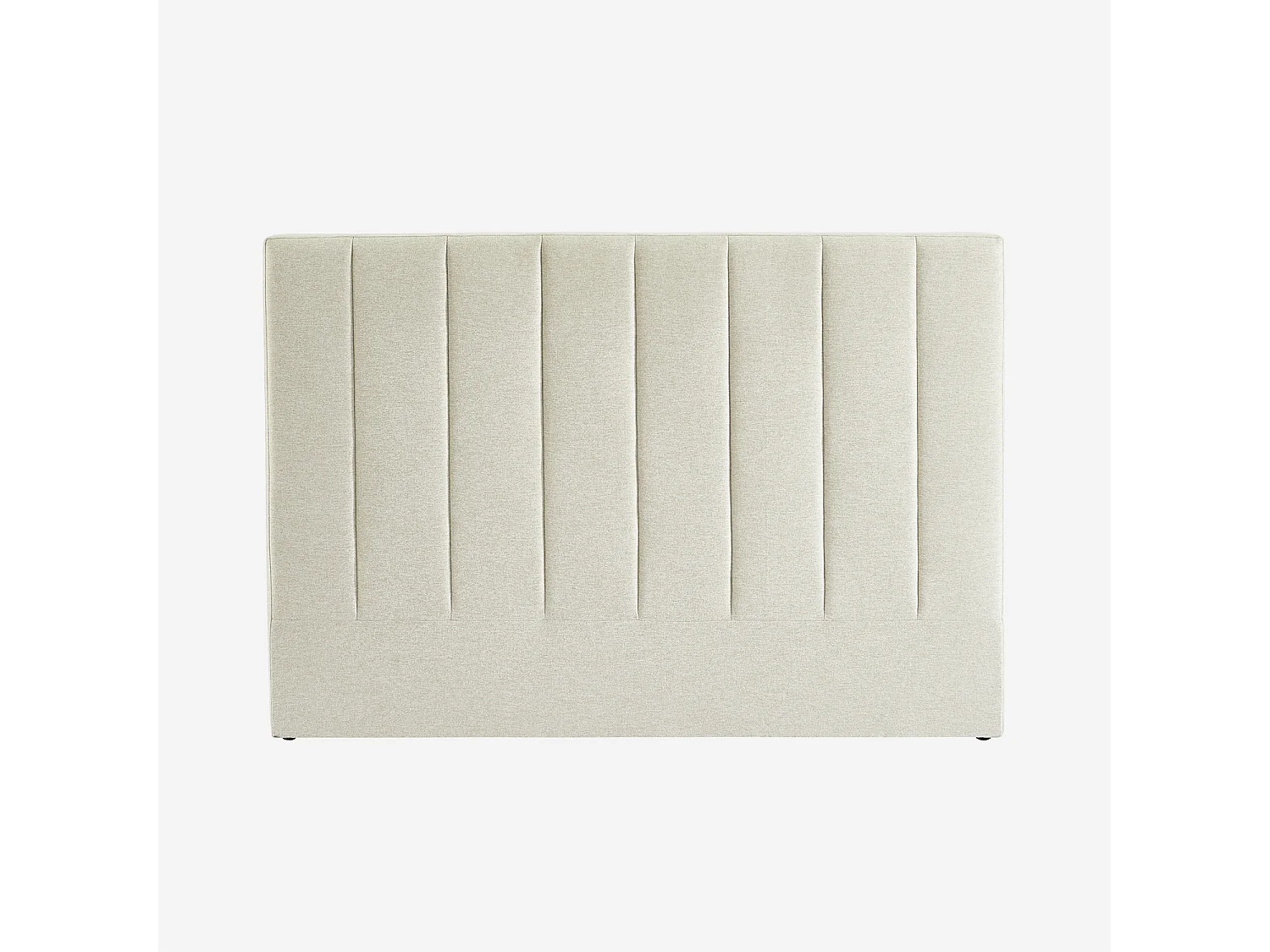 Cabecero de cama revestimiento tela, 150cm beige