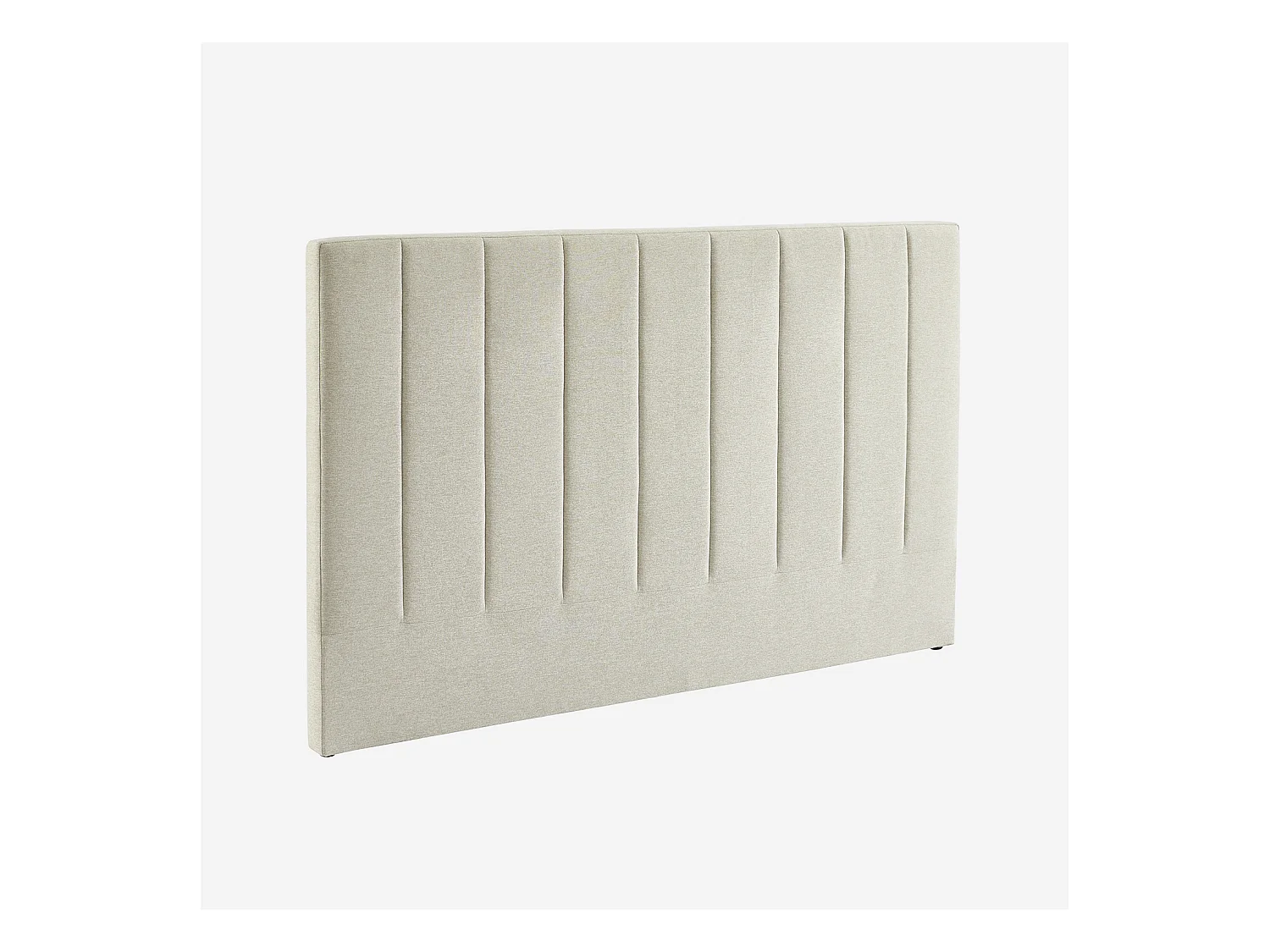 Testata del letto rivestimento tessuto 170cm, cole, beige, 170x8x105