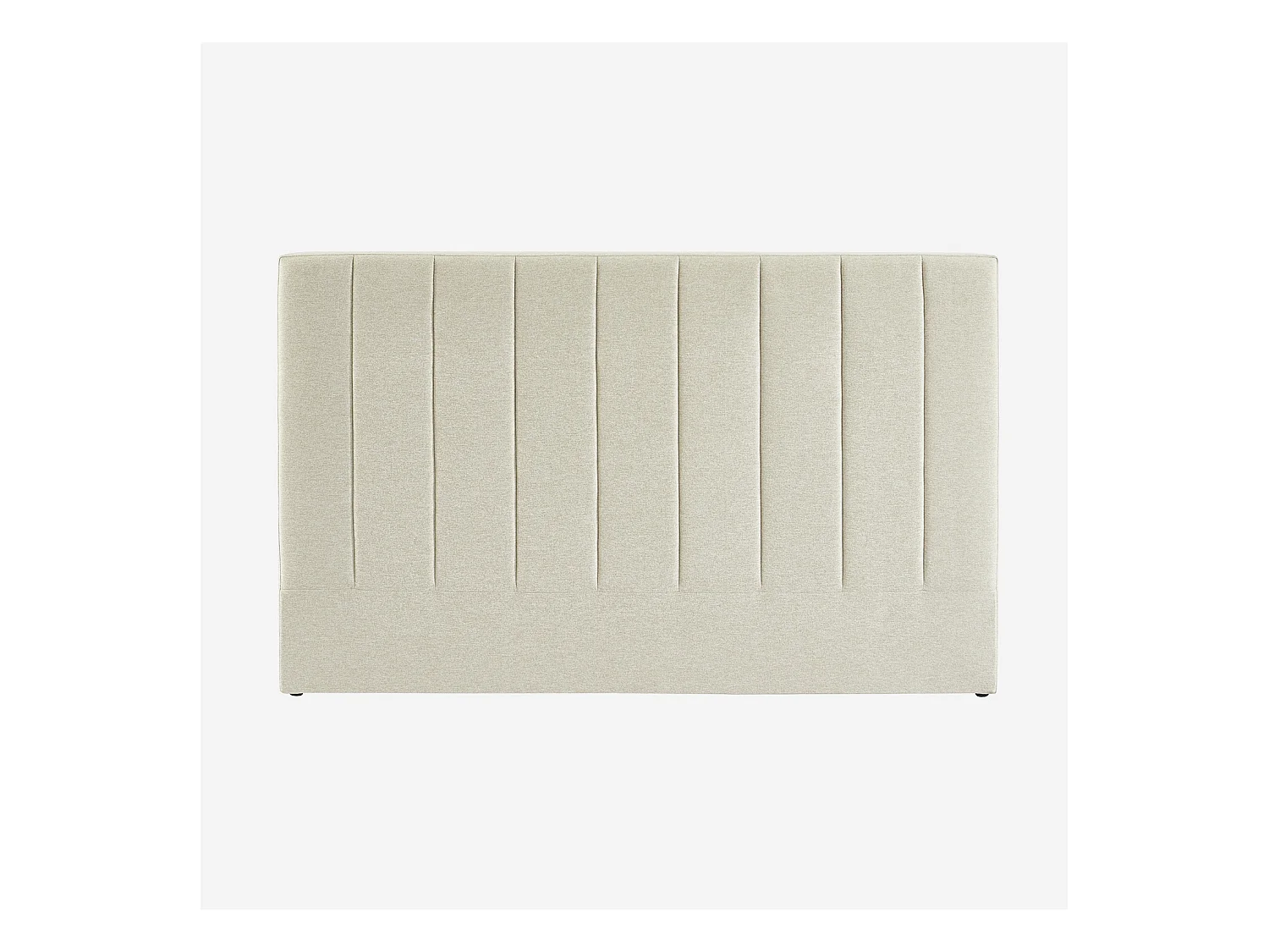 Testata del letto rivestimento tessuto 170cm, cole, beige, 170x8x105