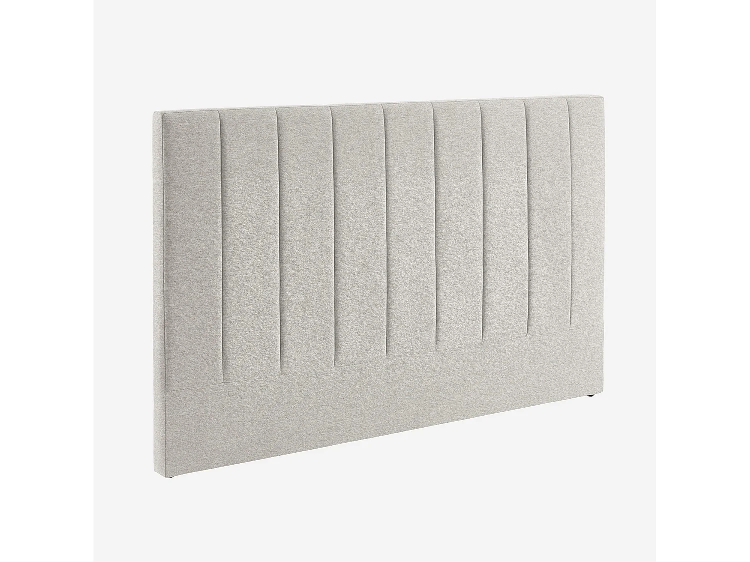 Cabezal revestimiento tela, 170cm gris claro