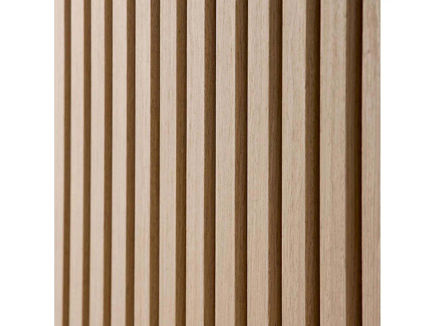 Set de 2 panneaux muraux acoustiques décoratifs en feutrine et MDF chêne 60x120cm - Kyoto