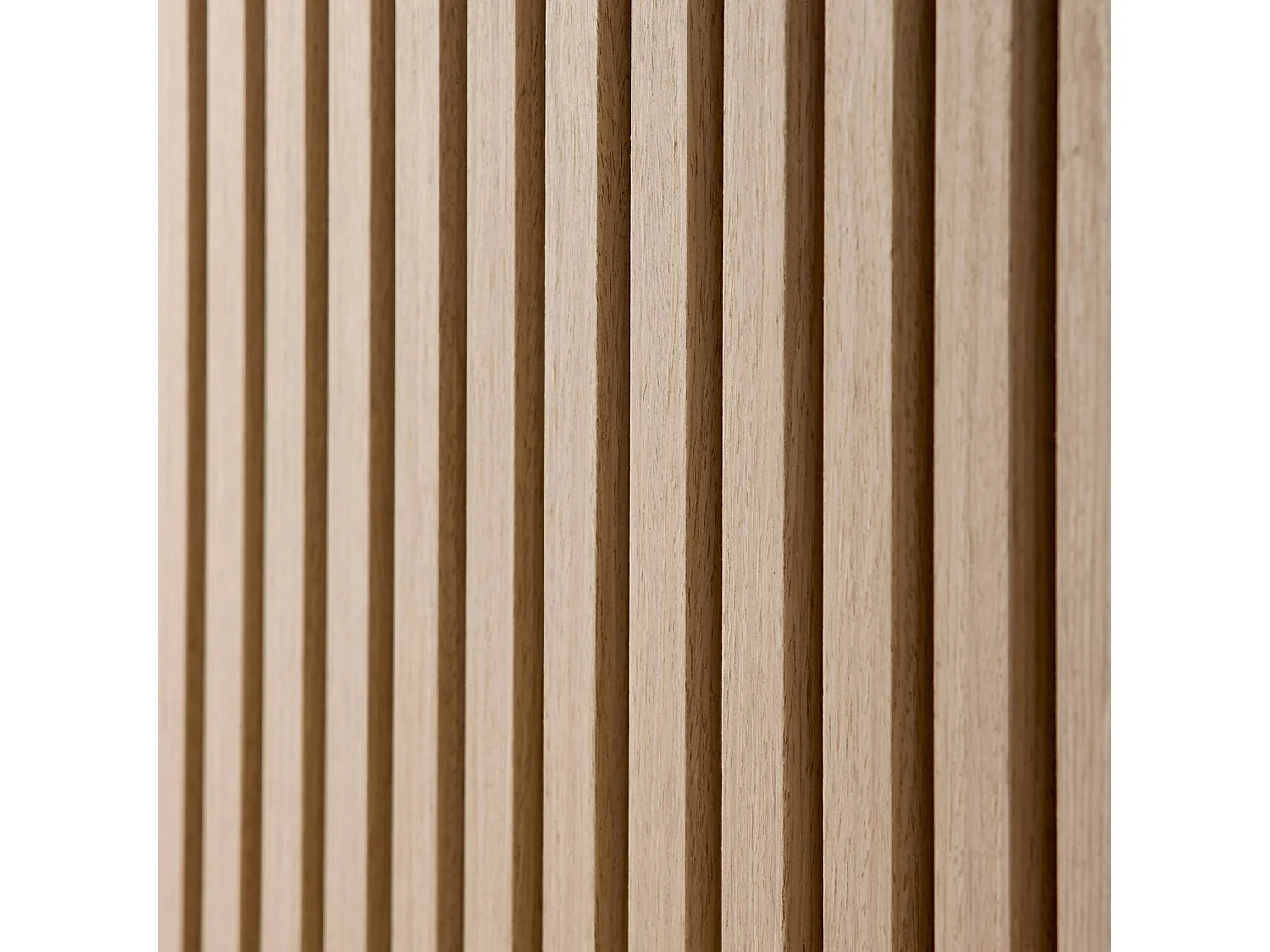 Set de 2 panneaux muraux acoustiques décoratifs en feutrine et MDF chêne 60x120cm - Kyoto