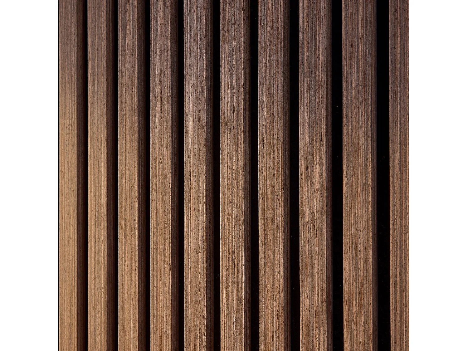 Set de 2 panneaux muraux acoustiques décoratifs en feutrine et MDF noyer 60x120cm - Kyoto