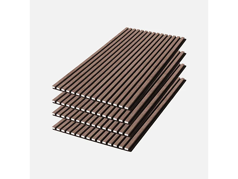 Pannelli decorativi per pareti, legno di noce, marrone