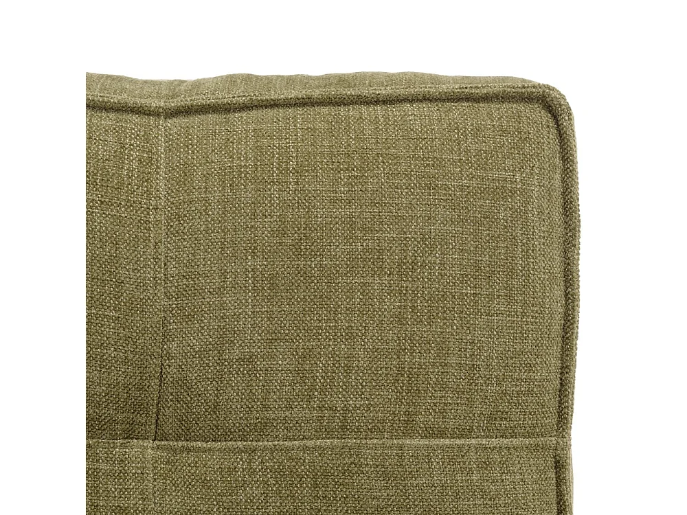 ANGELE - Chauffeuse convertible 1 place en tissu couleur vert