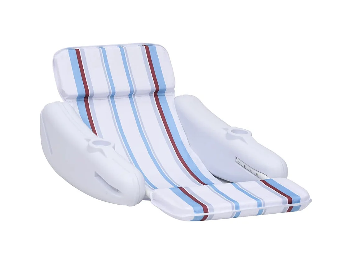 Sdraio Galleggiante per Piscina 140x83x60 cm Confortevole e Pratica