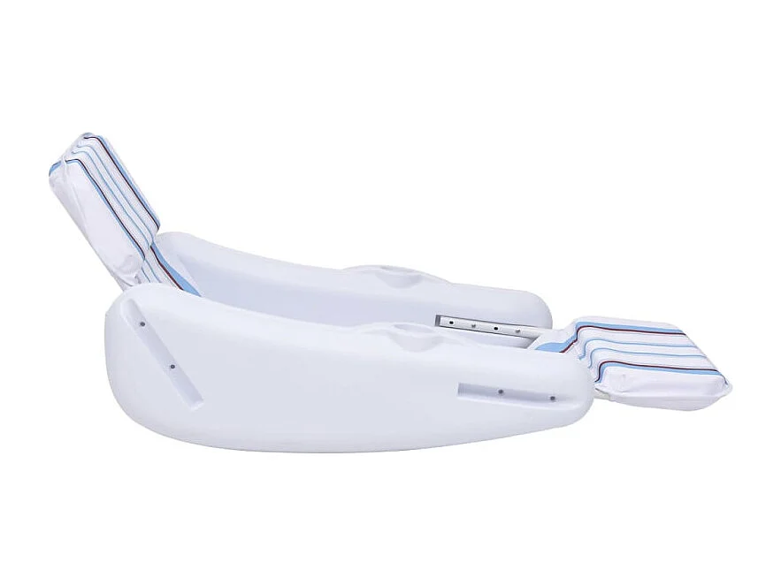 Sdraio Galleggiante per Piscina 140x83x60 cm Confortevole e Pratica