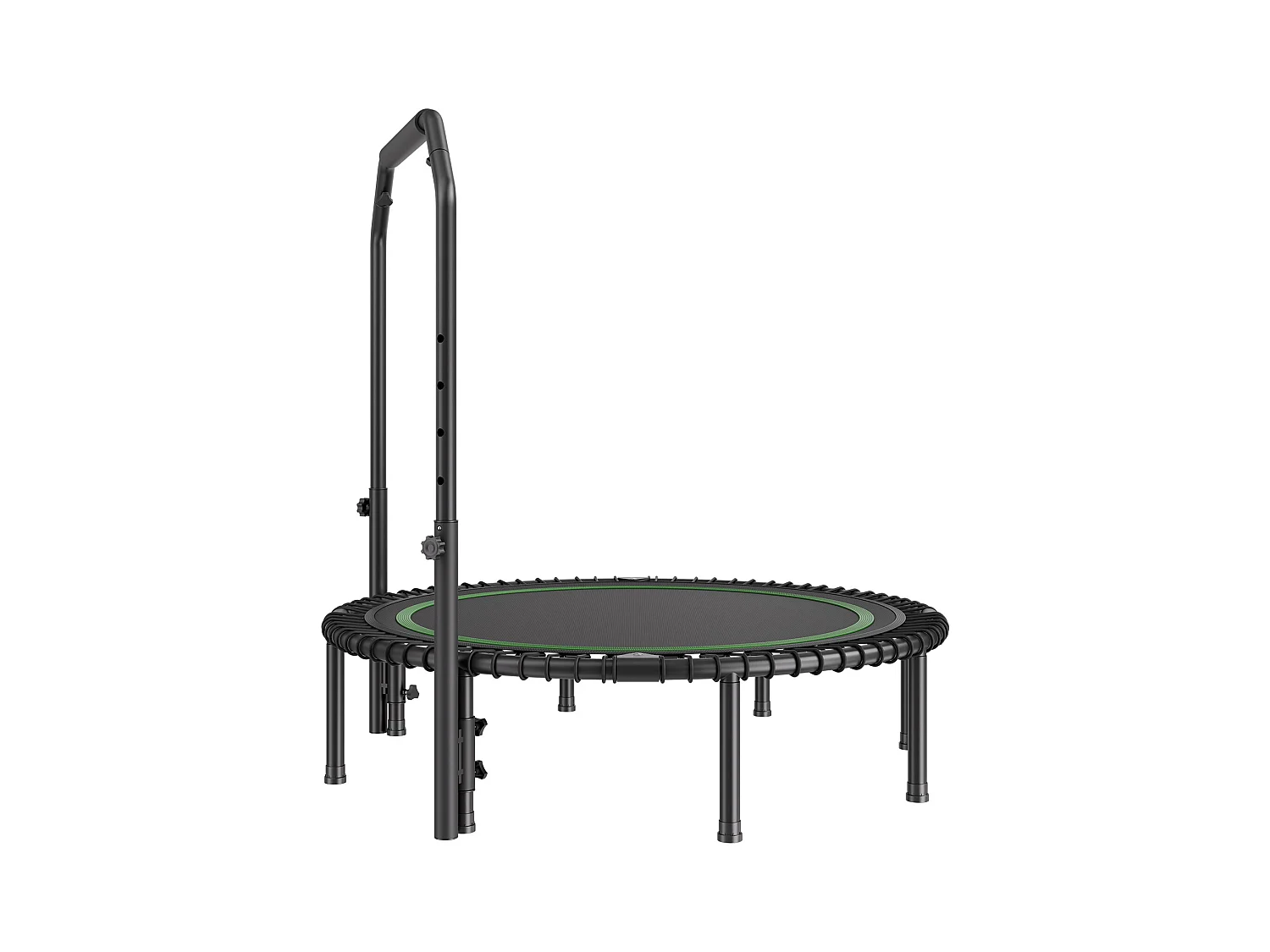 Trampoline de Fitness SucceBuy, 1290 mm, Charge de 205 kg, avec Poignée en Mousse RÉglable à 4 Niveaux