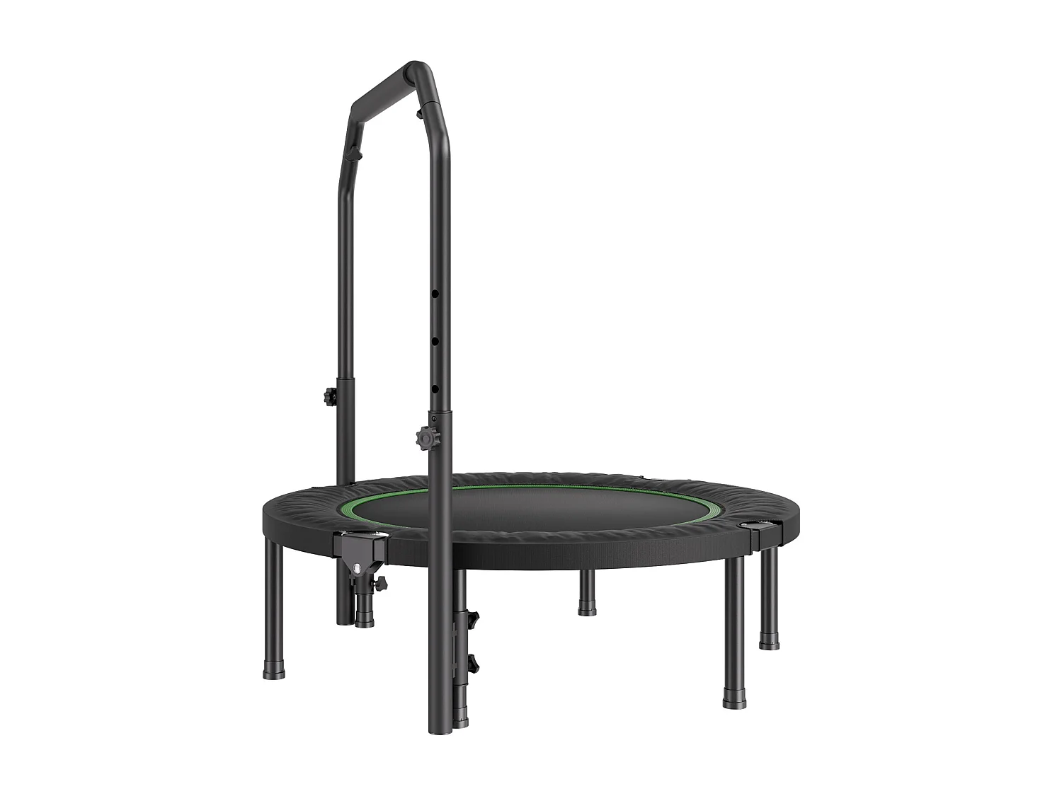 Trampoline de Fitness SucceBuy, 1027 mm, Charge de 150 kg, Poignée en Mousse RÉglable à 4 Niveaux