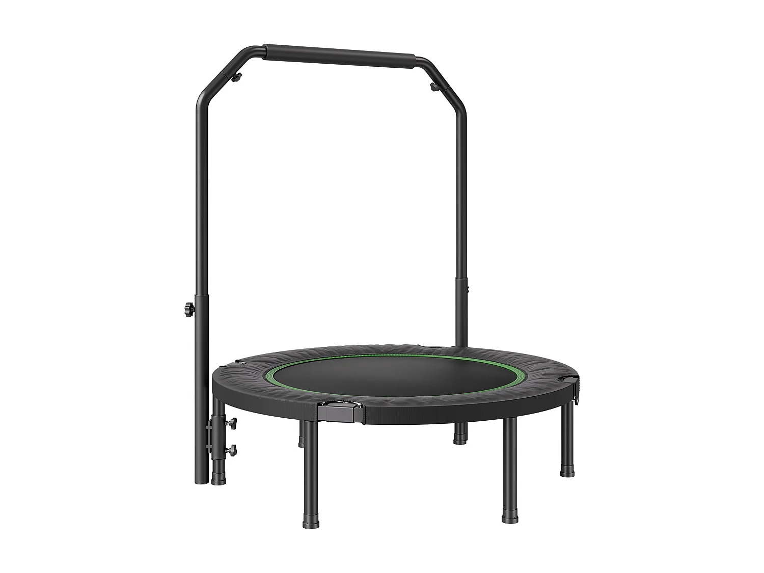 Trampoline de Fitness SucceBuy, 1027 mm, Charge de 150 kg, Poignée en Mousse RÉglable à 4 Niveaux