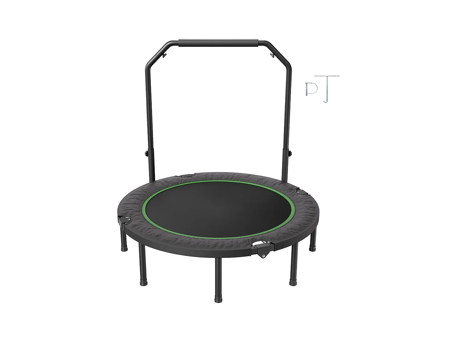 Fitness-Trampoline SucceBuy, 1315 mm, Lading van 205 kg, voor Oefening, Training, Fitness voor Volwassenen