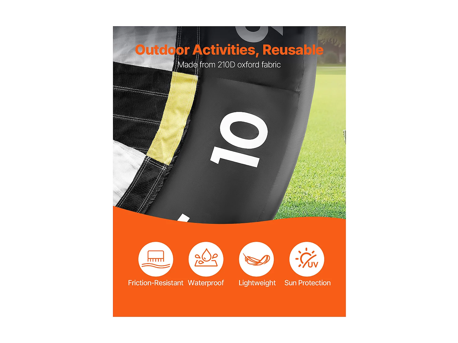 Aufblasbares Fußballtor SucceBuy, 3000 mm, 9 Bälle und Luftpumpe