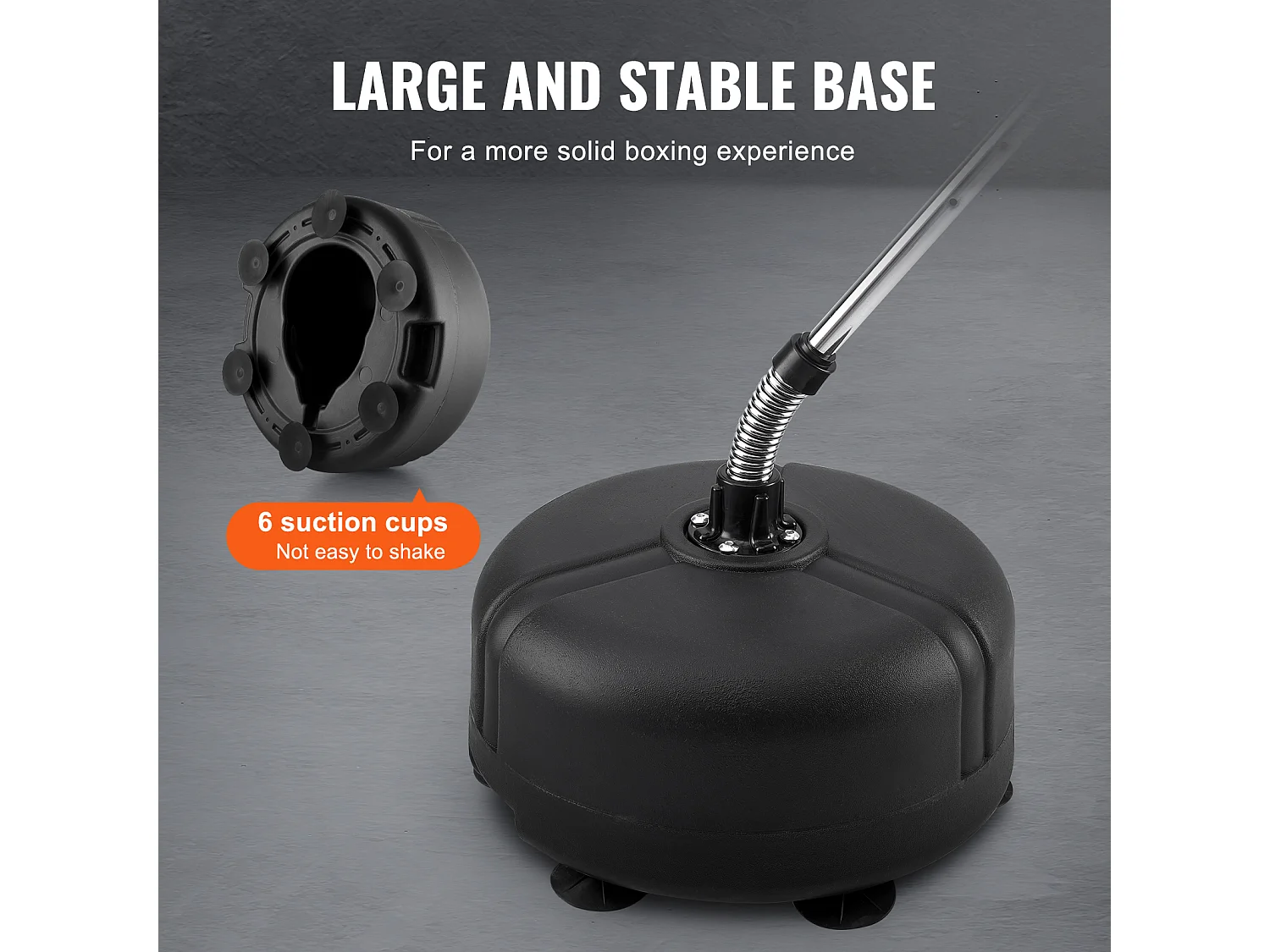 Sac de Frappe SucceBuy, Sac de Frappe Autoportant Réglable en Hauteur, pour Exercice à Domicile, Soulagement du Stress et Fitness