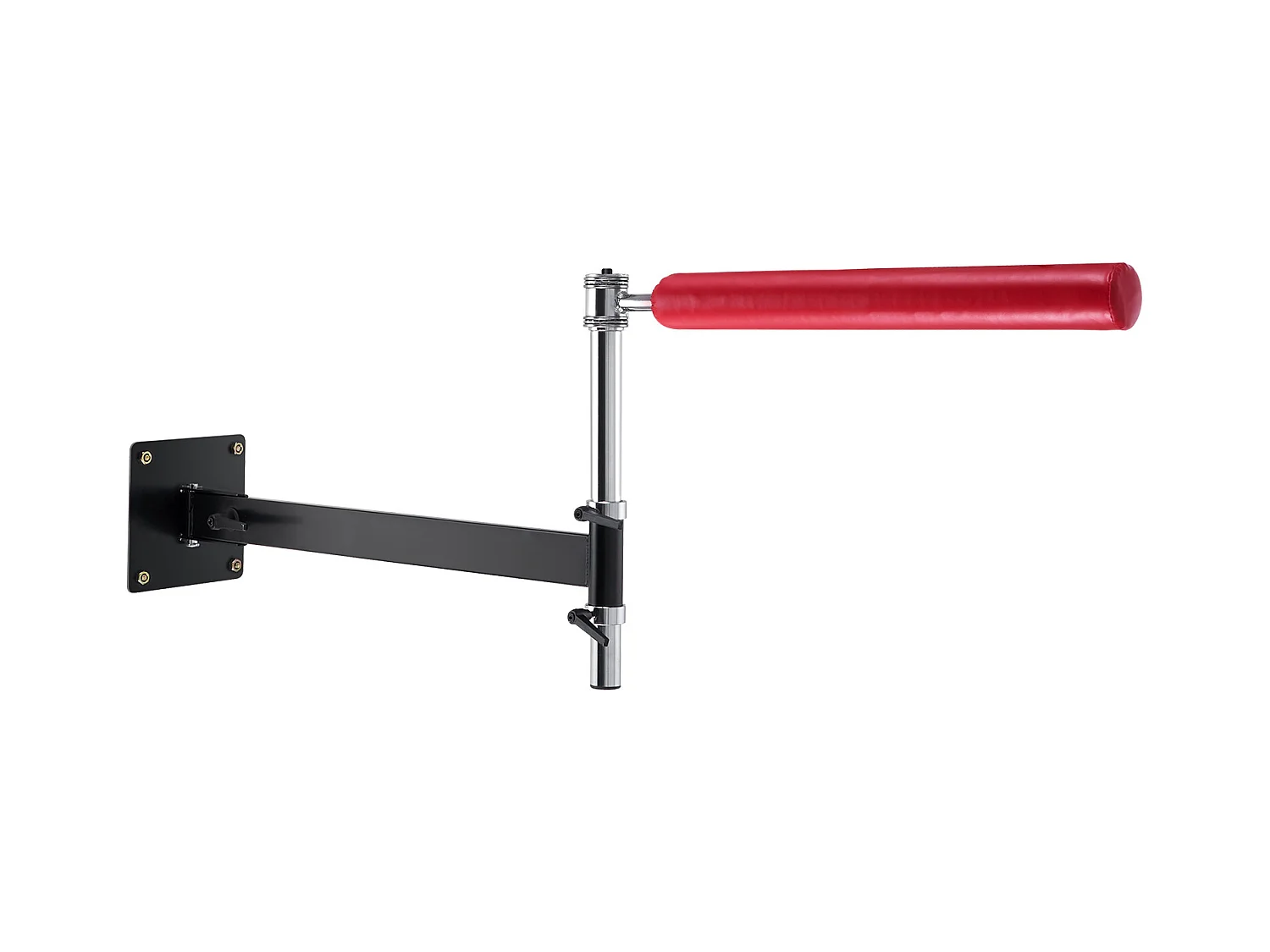 Sac de Frappe SucceBuy, Barre de Boxe Murale Réglable avec Gants Rouge, pour Exercice à Domicile, Soulagement du Stress et Fitness