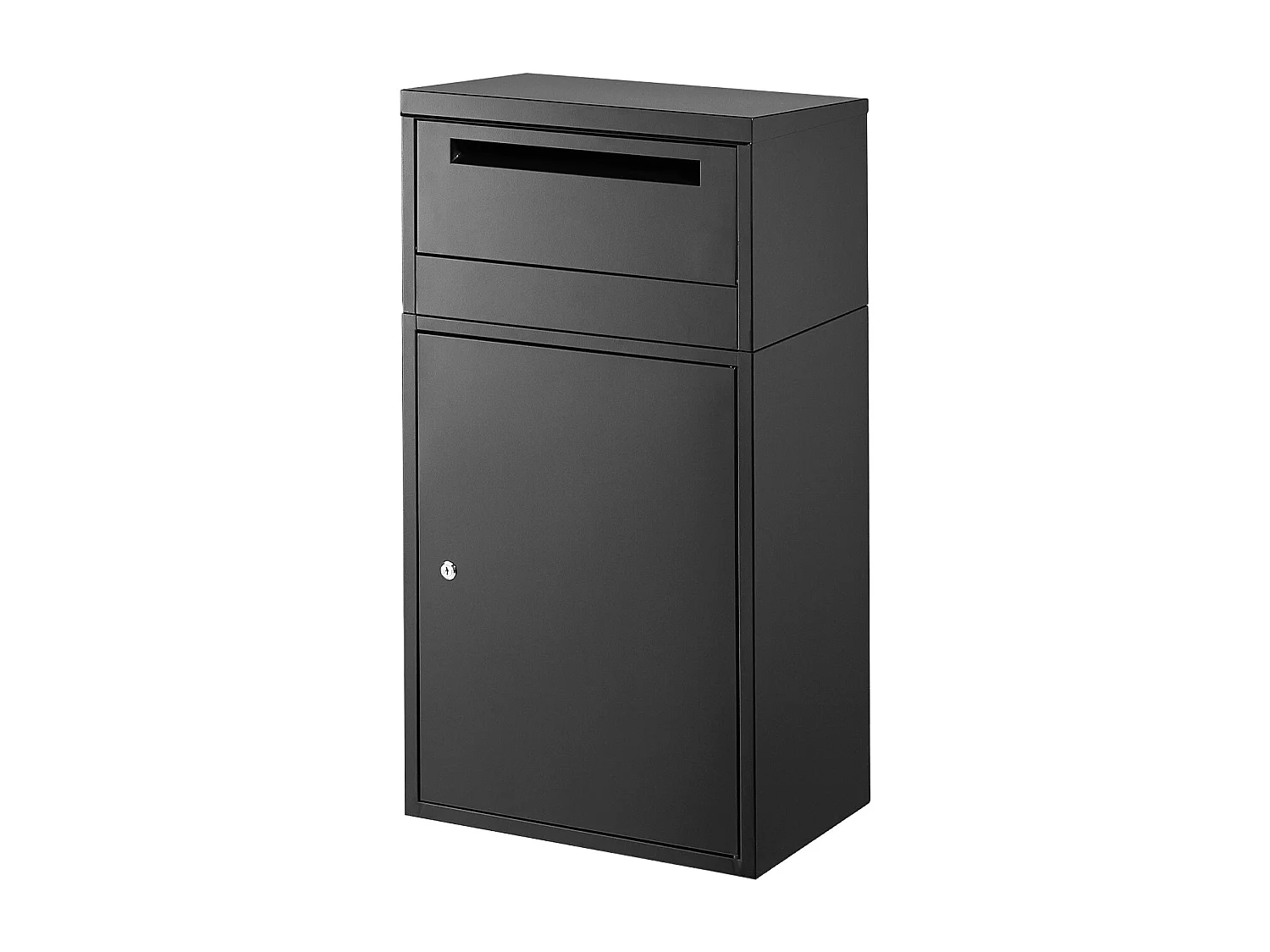 Briefkasten SucceBuy Sicherer Paketkasten für den Außenbereich mit Schloss, 91 cm Breit, für die Zustellung