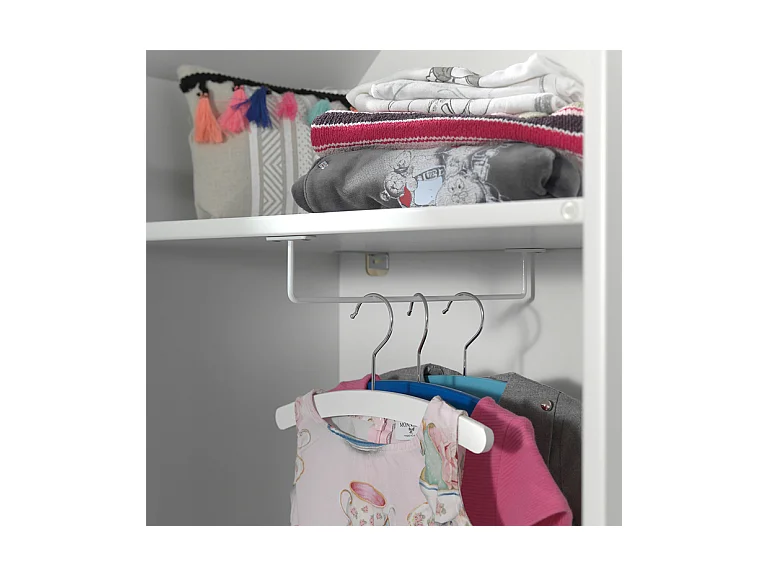 Armoire Enfant Maison "Casami Bruges" 171cm Rose