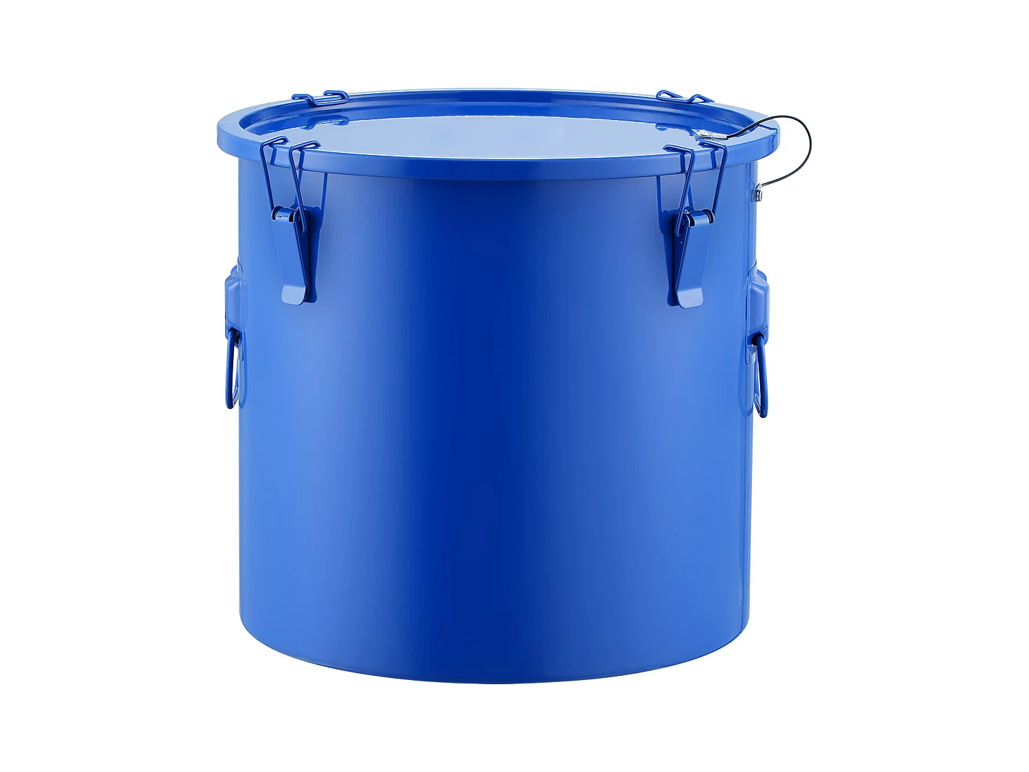 Seau à Graisse SucceBuy pour Friteuse,  37 L, Bac à Huile avec Sac Filtrant, Bleu, Acier au Carbone avec Revêtement Antirouille