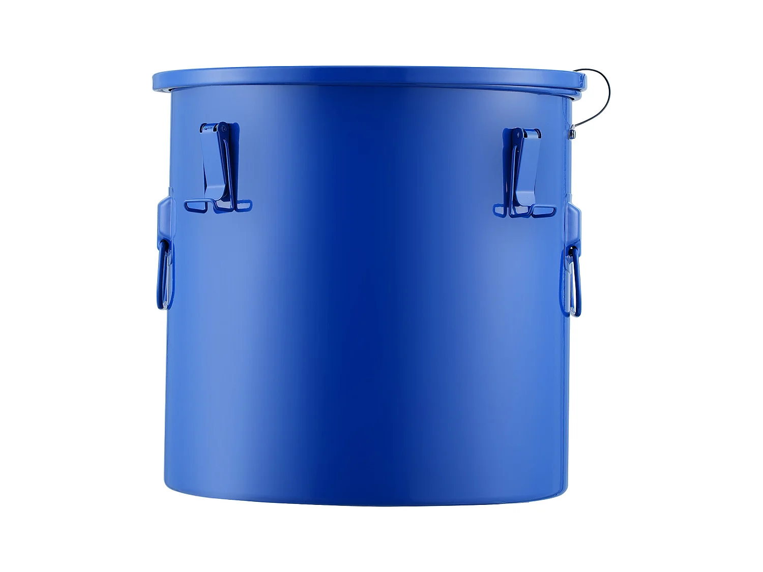 Seau à Graisse SucceBuy pour Friteuse,  37 L, Bac à Huile avec Sac Filtrant, Bleu, Acier au Carbone avec Revêtement Antirouille