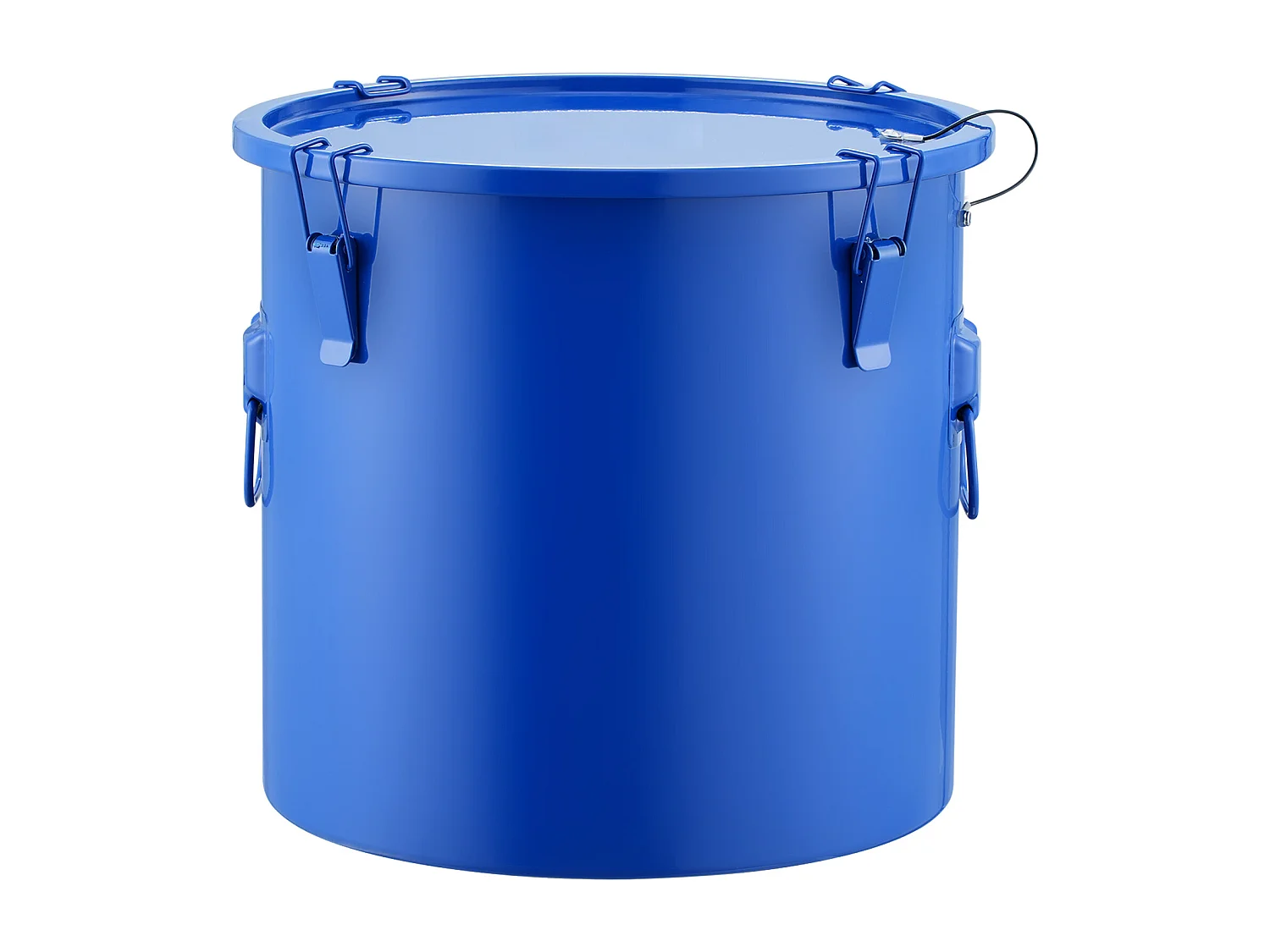 Seau à Graisse SucceBuy pour Friteuse,  37 L, Bac à Huile avec Sac Filtrant, Bleu, Acier au Carbone avec Revêtement Antirouille