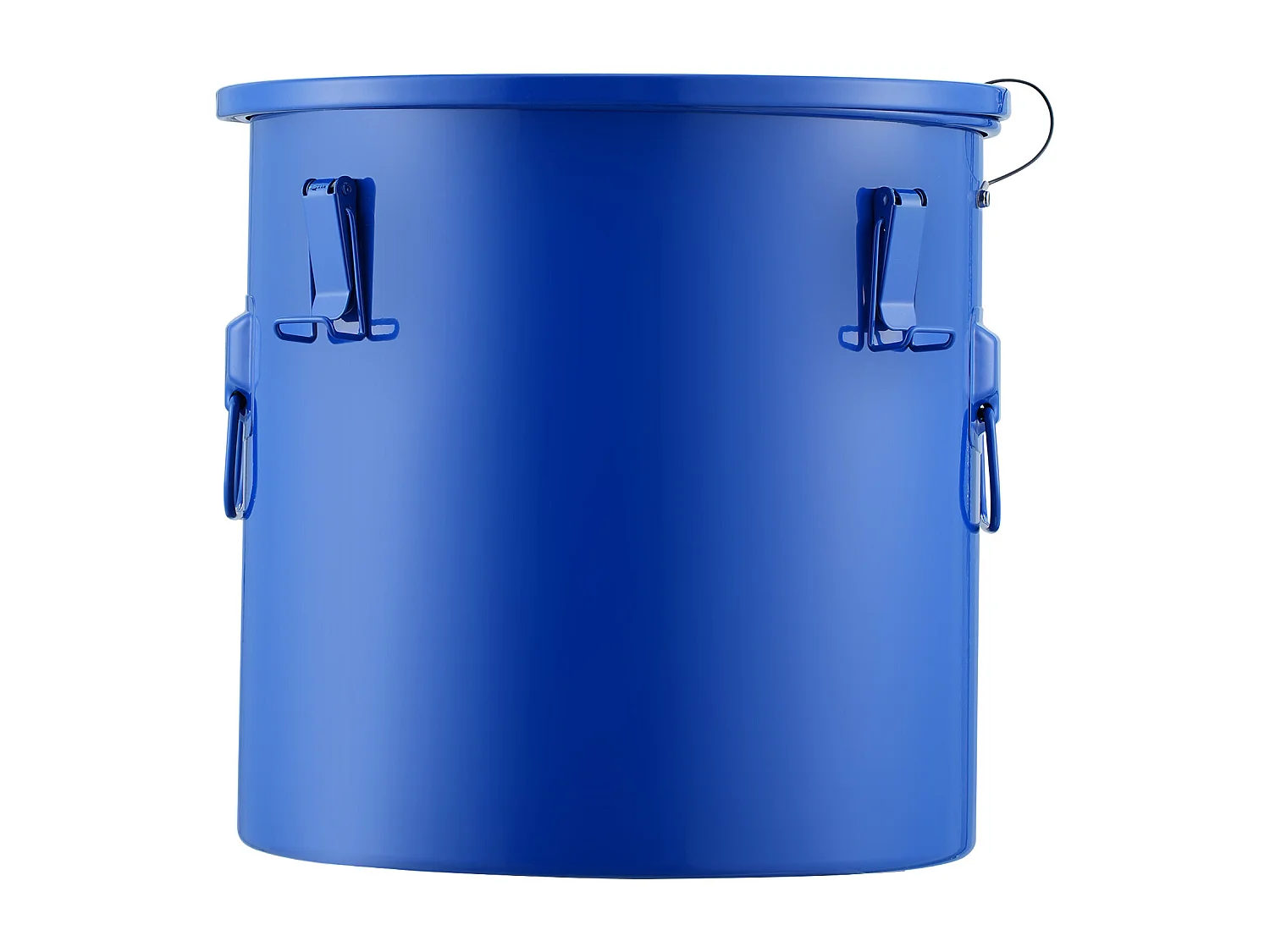 Seau à Graisse SucceBuy pour Friteuse,  37 L, Bac à Huile avec Sac Filtrant, Bleu, Acier au Carbone avec Revêtement Antirouille