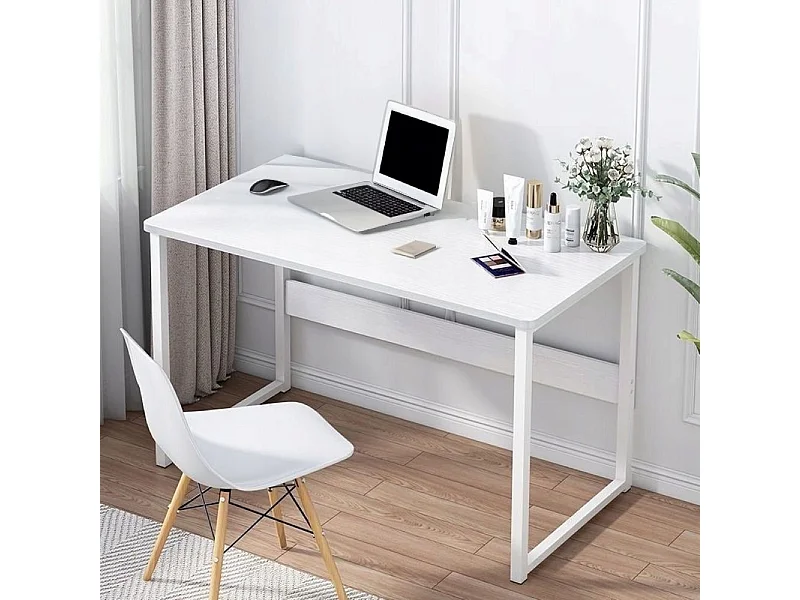 Wit computerbureau laptoptafel Scandinavische stijl