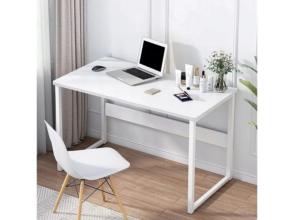 Wit computerbureau laptoptafel Scandinavische stijl