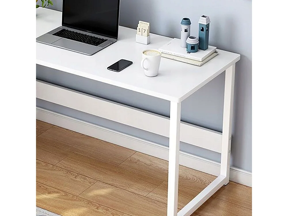 Wit computerbureau laptoptafel Scandinavische stijl