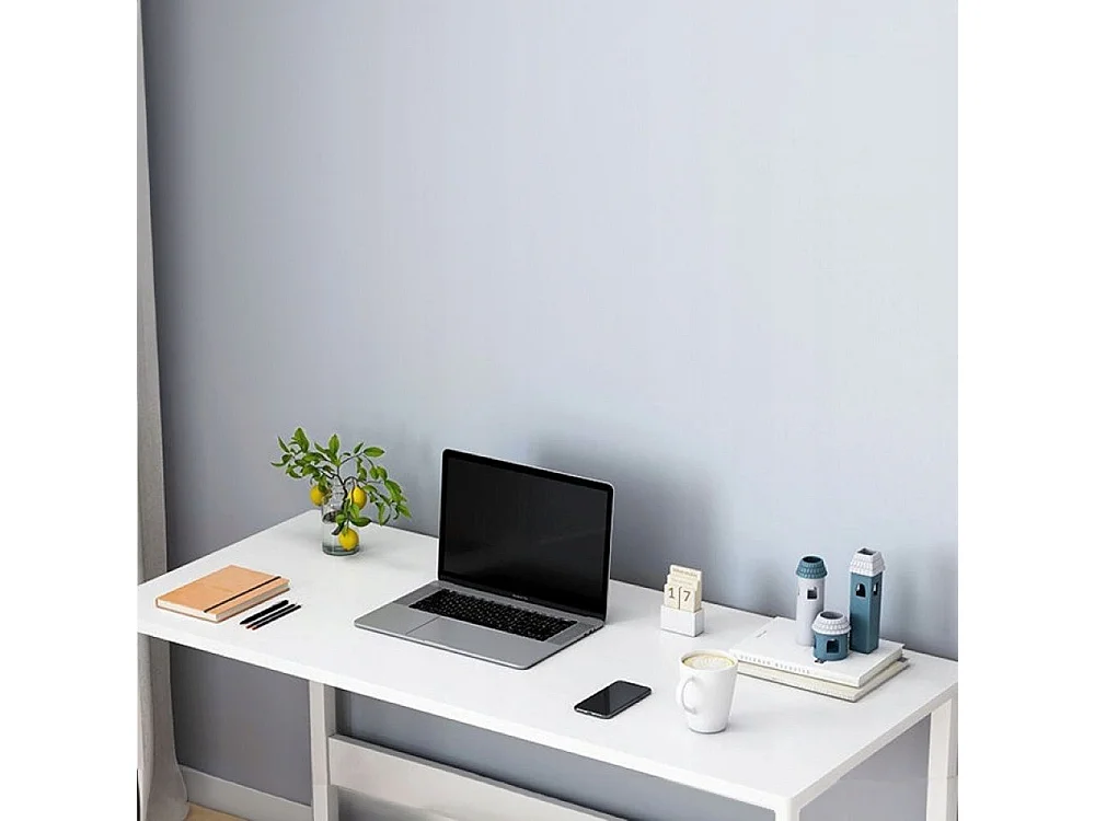 Wit computerbureau laptoptafel Scandinavische stijl