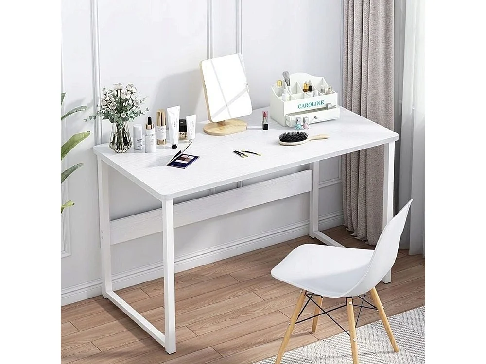 Wit computerbureau laptoptafel Scandinavische stijl