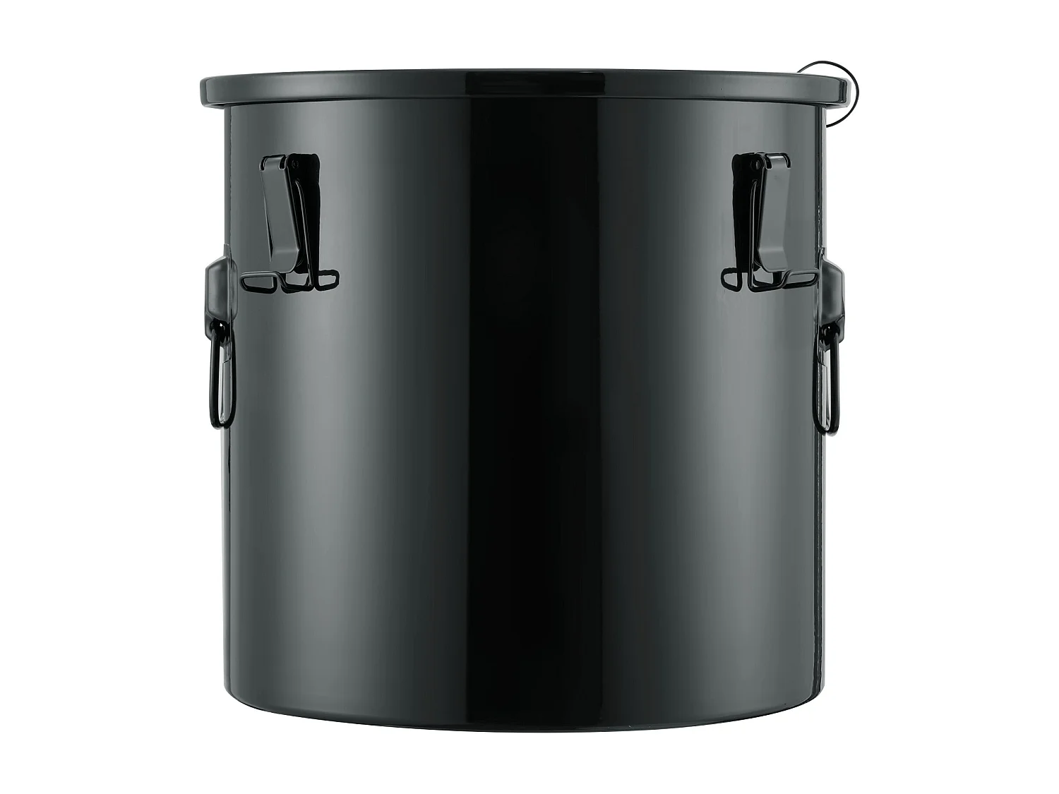 Seau à Graisse SucceBuy pour Friteuse,  30 L, Panier D'élimination de L'huile avec Sac Filtrant, Noir, Acier au Carbone avec Revêtement Antirouille