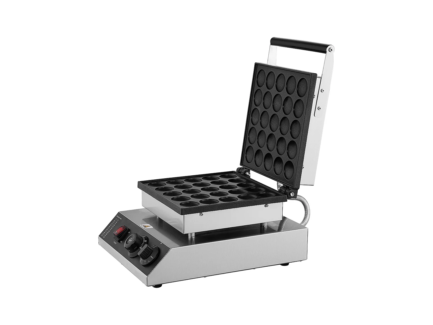 Gaufrier SucceBuy Lot de 25 Mini-Crêpières Hollandaises de 43 mm pour Boulangerie Commerciale Dorayaki 1700 W