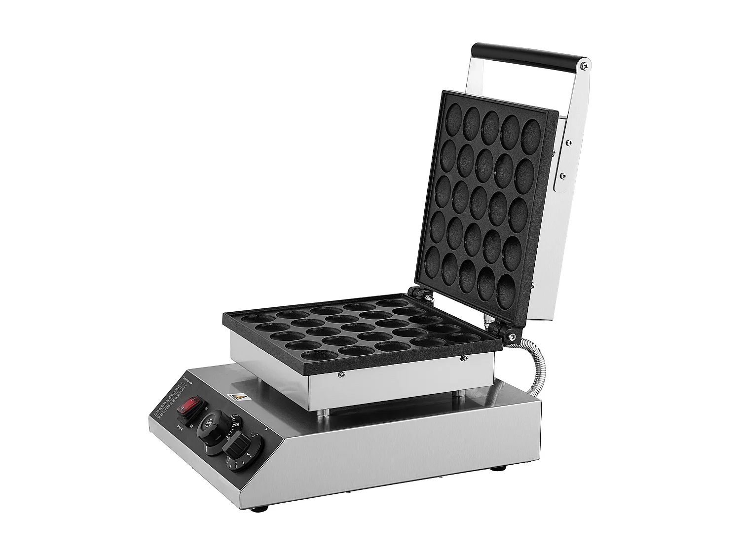 Waffeleisen SucceBuy Set aus 25 Mini-Holländischen Pfannkuchen 43 mm für Gewerbliche Bäckerei Dorayaki 1700 W
