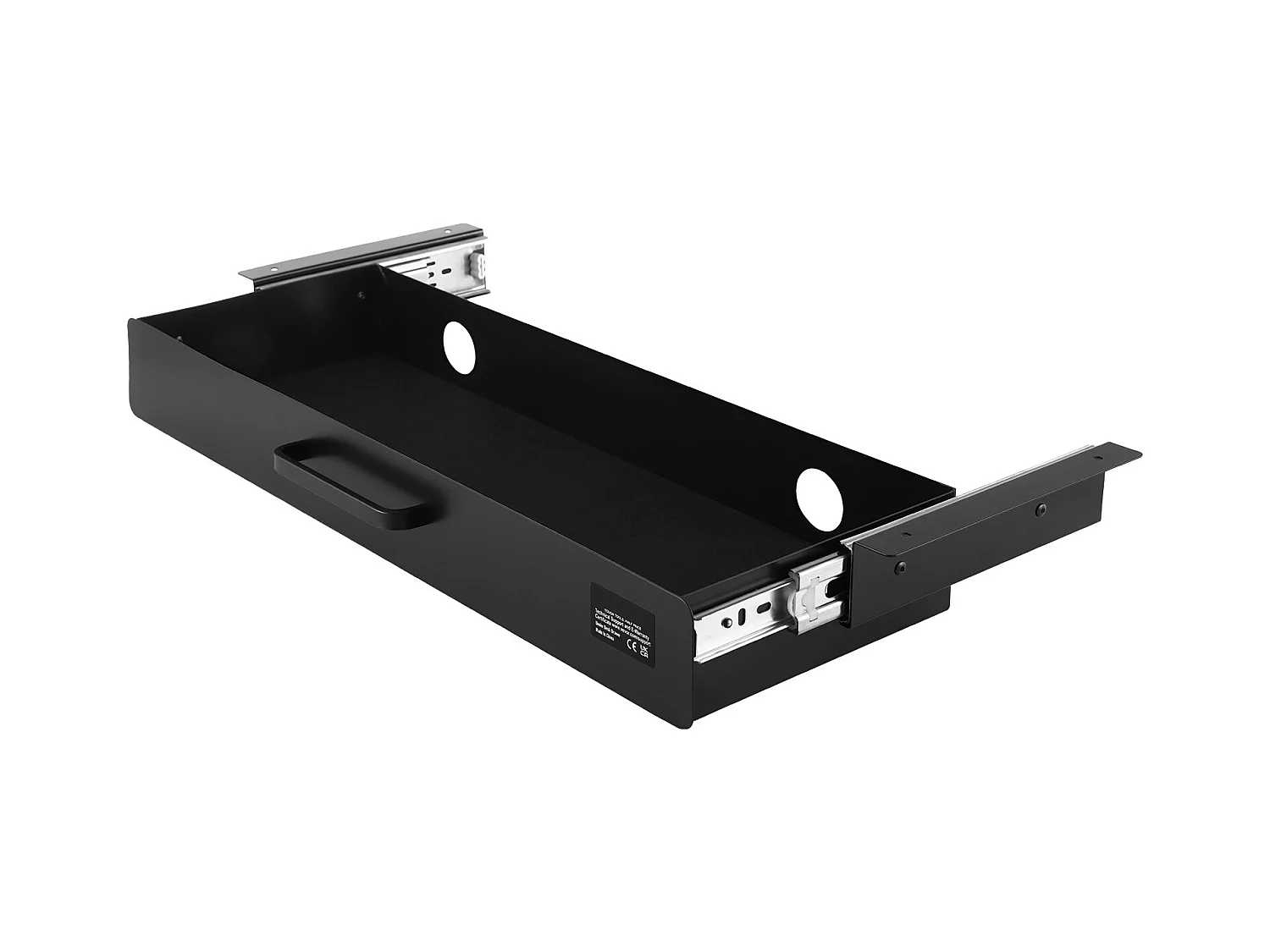 Schubladen Organizer SucceBuy Ausziehbar 58 cm unter dem Schreibtisch Platzsparend für das Homeoffice