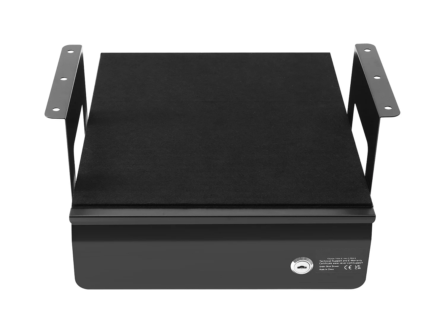 Organiseur de Tiroir SucceBuy Verrouillable sous le Bureau de 33 cm Coulissant pour le Bureau à Domicile