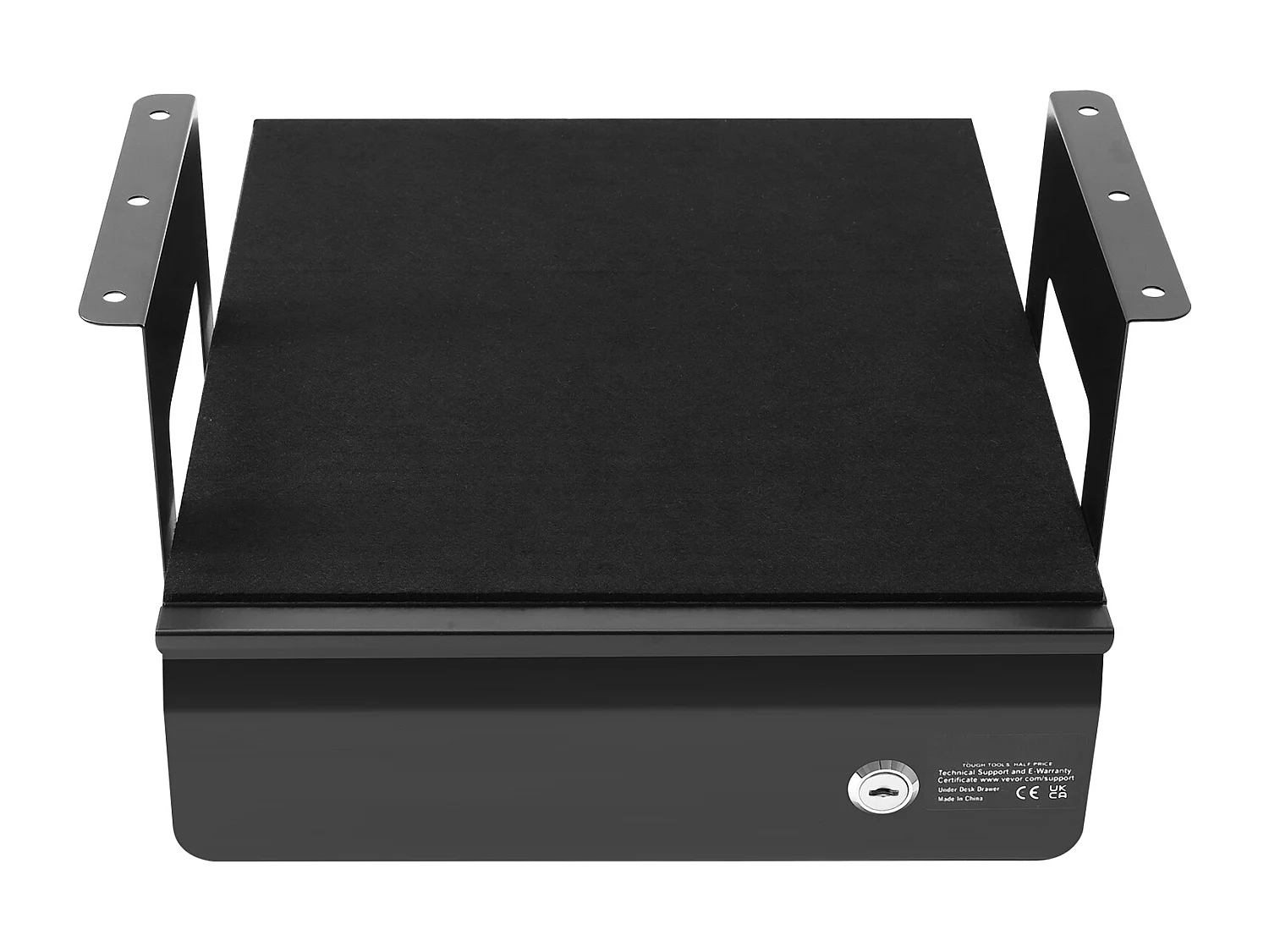 La Organizer SucceBuy Vergrendelbaar onder het Bureau van 33 cm Uitschuifbaar voor Thuiswerkplek