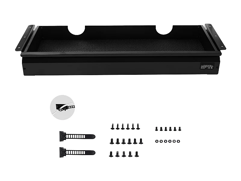 Organizzatore di Cassetto SucceBuy sotto Scrivania 68 cm Scorrevole Risparmio di Spazio per l Ufficio a Casa
